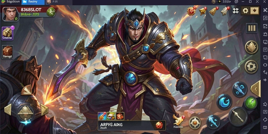 Tampilan gameplay ARPG 8368SLOT yang seru dan mendebarkan.