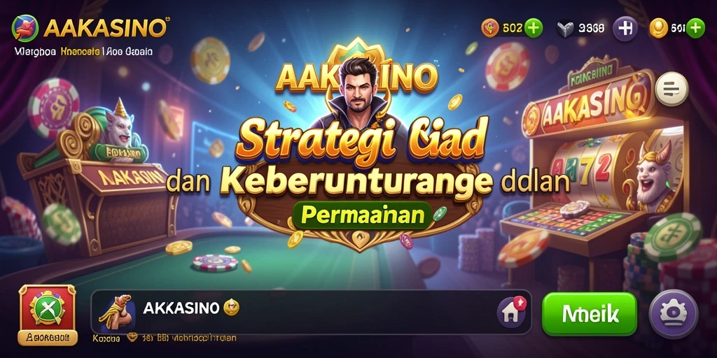 Tampilan gameplay AAKASINO yang menarik dan strategis.