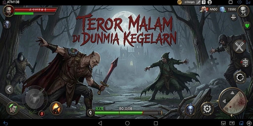 Gameplay menegangkan di dunia penuh teror.