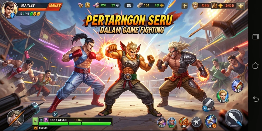 Tampilan heroik dalam pertarungan di MAIN88 dengan grafis luar biasa.