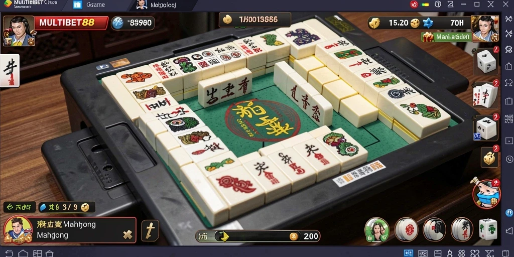 Tampilan menarik dari permainan Mahjong MULTIBET88 yang seru.