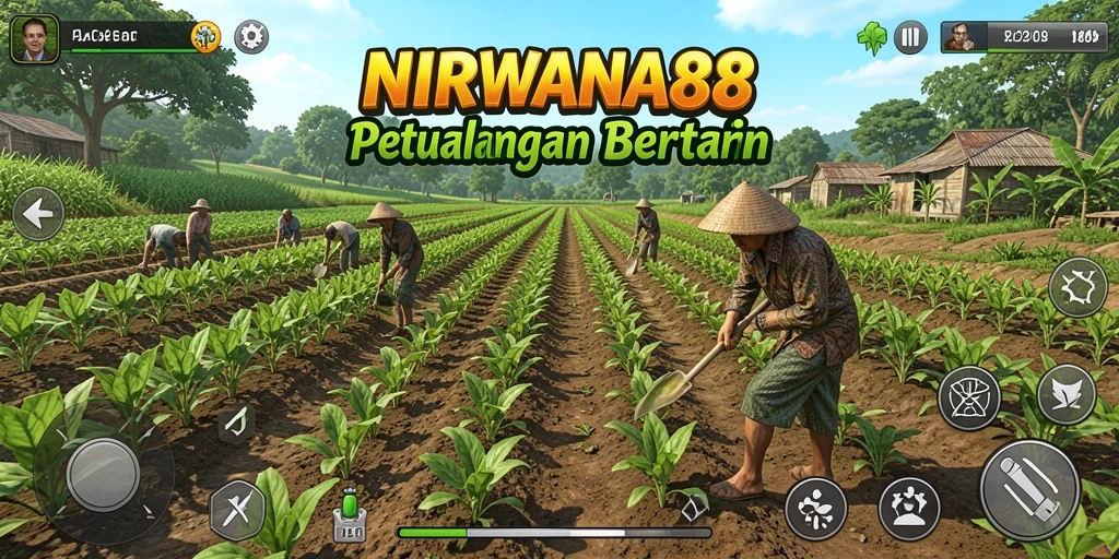 Gameplay seru NIRWANA88 menampilkan pengalaman bertani yang menarik.