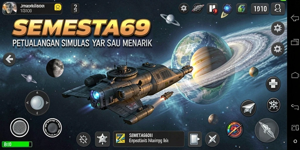 Tampilan menarik dari gameplay SEMESTA69 dengan elemen simulasi yang kaya.
