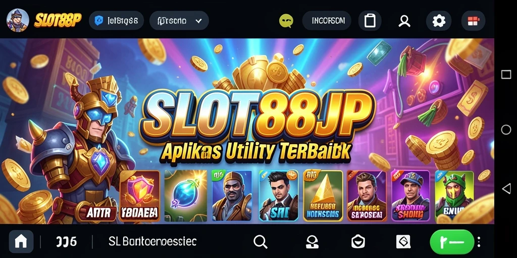 Tampilan antarmuka utama SLOT88JP yang mudah digunakan.